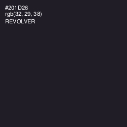 #201D26 - Revolver Color Image