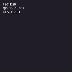 #201D29 - Revolver Color Image