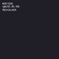 #201E26 - Revolver Color Image
