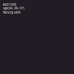 #221D25 - Revolver Color Image