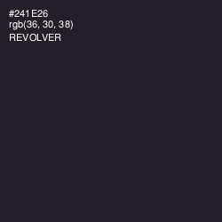 #241E26 - Revolver Color Image