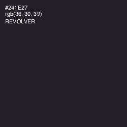 #241E27 - Revolver Color Image