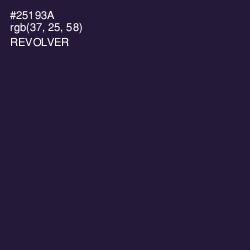 #25193A - Revolver Color Image