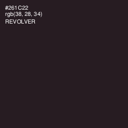 #261C22 - Revolver Color Image