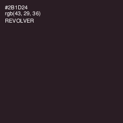 #2B1D24 - Revolver Color Image