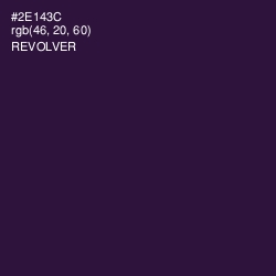 #2E143C - Revolver Color Image