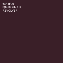 #3A1F29 - Revolver Color Image