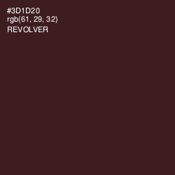 #3D1D20 - Revolver Color Image