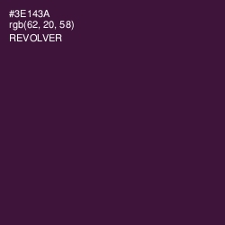 #3E143A - Revolver Color Image