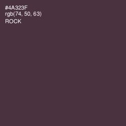#4A323F - Rock Color Image