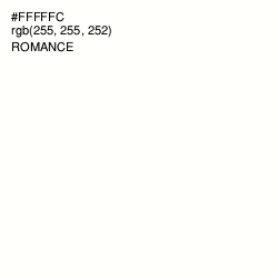 #FFFFFC - Romance Color Image