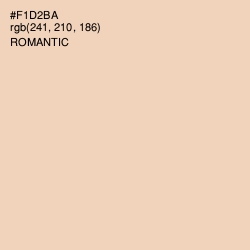 #F1D2BA - Romantic Color Image