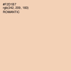 #F2D1B7 - Romantic Color Image