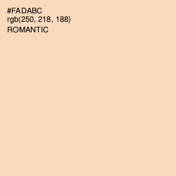 #FADABC - Romantic Color Image