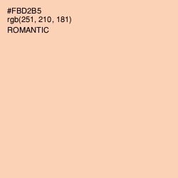 #FBD2B5 - Romantic Color Image