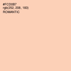 #FCD0B7 - Romantic Color Image