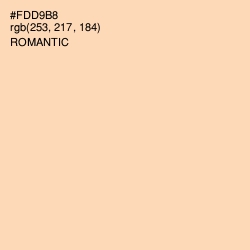 #FDD9B8 - Romantic Color Image