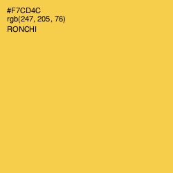 #F7CD4C - Ronchi Color Image