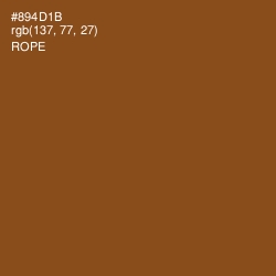 #894D1B - Rope Color Image