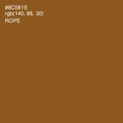 #8C581E - Rope Color Image