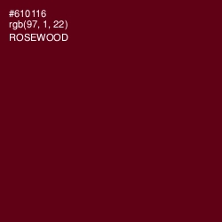 #610116 - Rosewood Color Image