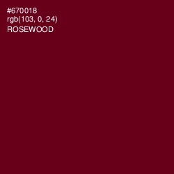 #670018 - Rosewood Color Image