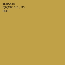 #C0A148 - Roti Color Image