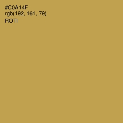 #C0A14F - Roti Color Image