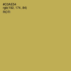 #C0AE54 - Roti Color Image