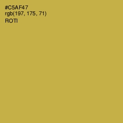 #C5AF47 - Roti Color Image