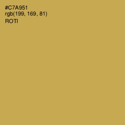 #C7A951 - Roti Color Image