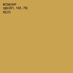 #C9A34F - Roti Color Image