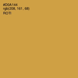 #D0A144 - Roti Color Image