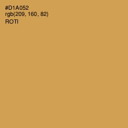 #D1A052 - Roti Color Image