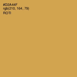 #D2A44F - Roti Color Image