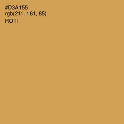 #D3A155 - Roti Color Image