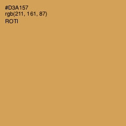 #D3A157 - Roti Color Image
