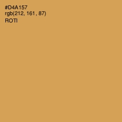 #D4A157 - Roti Color Image