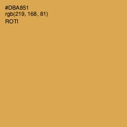 #DBA851 - Roti Color Image