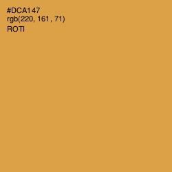 #DCA147 - Roti Color Image