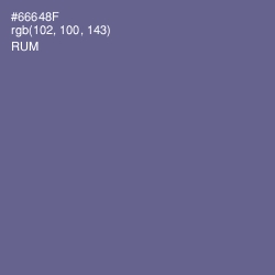 #66648F - Rum Color Image