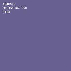 #68608F - Rum Color Image