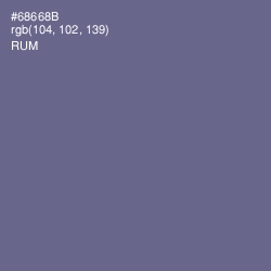#68668B - Rum Color Image