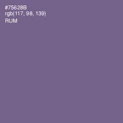 #75628B - Rum Color Image