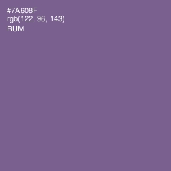 #7A608F - Rum Color Image