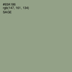 #93A186 - Sage Color Image