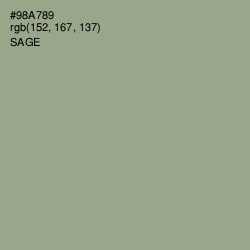 #98A789 - Sage Color Image