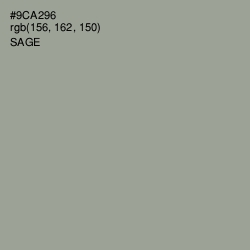 #9CA296 - Sage Color Image
