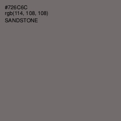#726C6C - Sandstone Color Image
