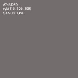 #746D6D - Sandstone Color Image